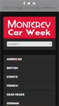 Mobile Screenshot of montereycarweek.net